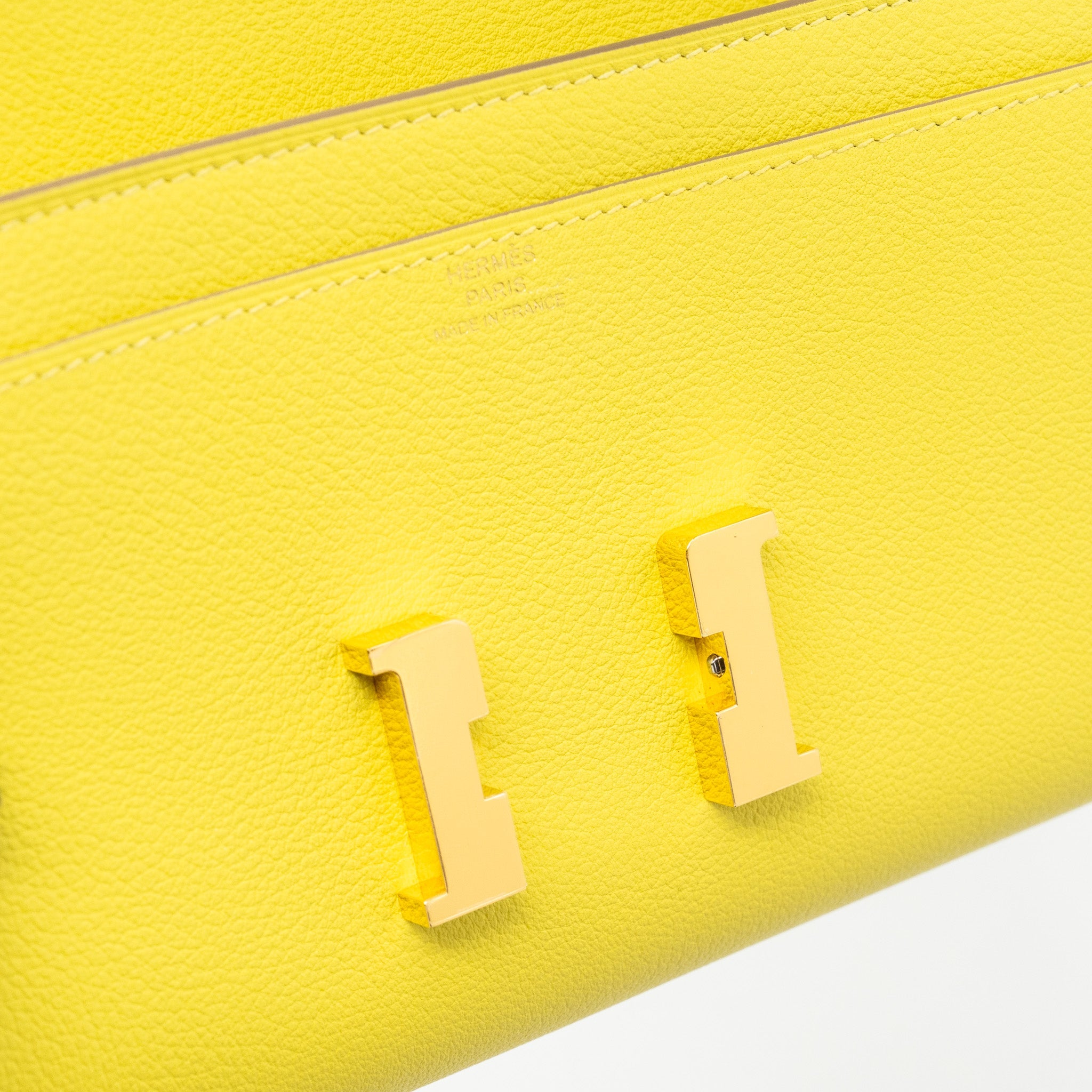 HERMES CONSTANCE TO GO EVERCOLOR 9R LIME GHW - Image 11