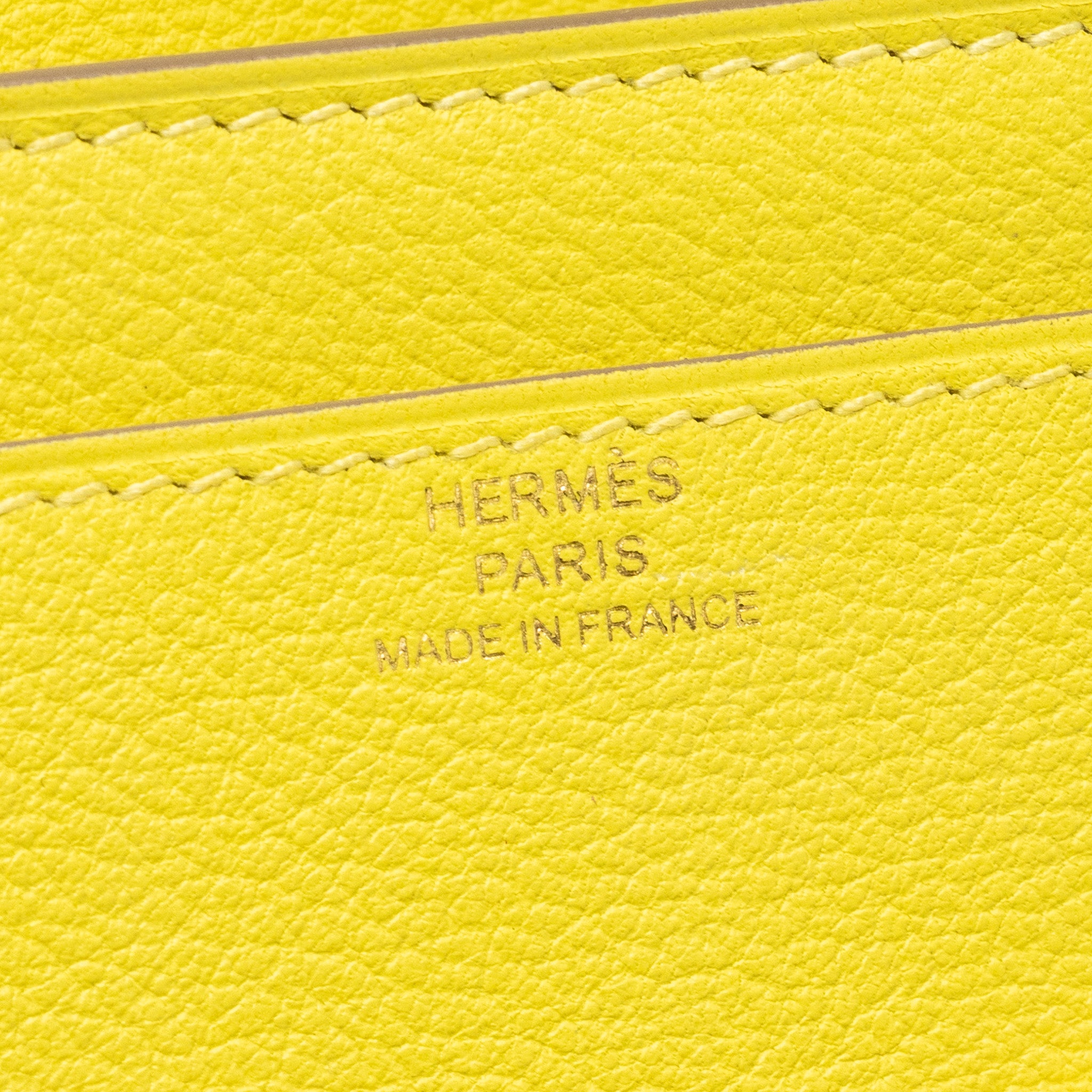 HERMES CONSTANCE TO GO EVERCOLOR 9R LIME GHW - Image 12