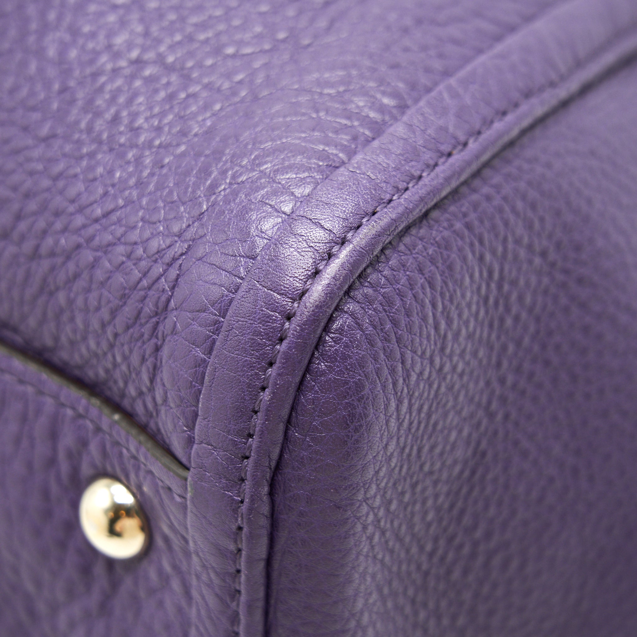 GUCCI PURPLE SHOULDER TOTE BAG - Image 8