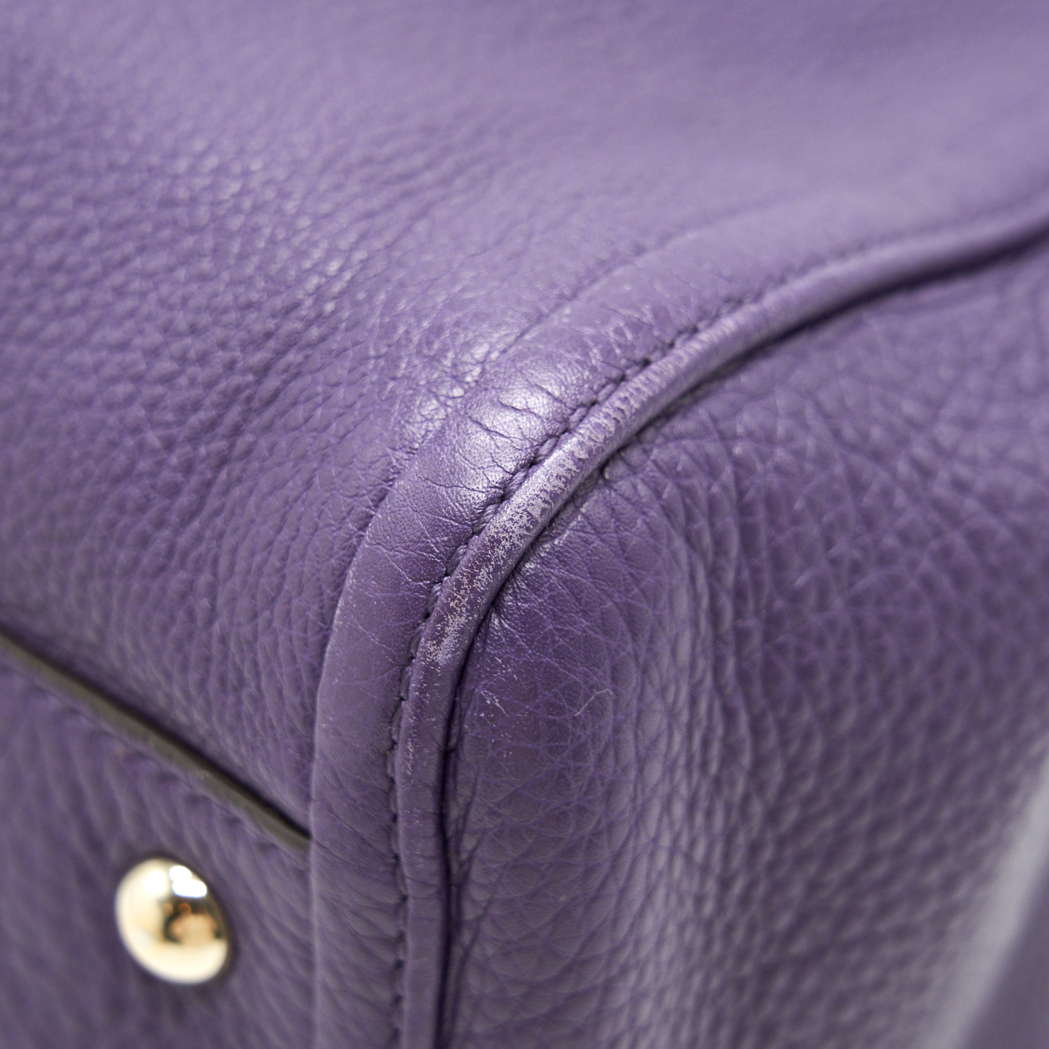 GUCCI PURPLE SHOULDER TOTE BAG - Image 10