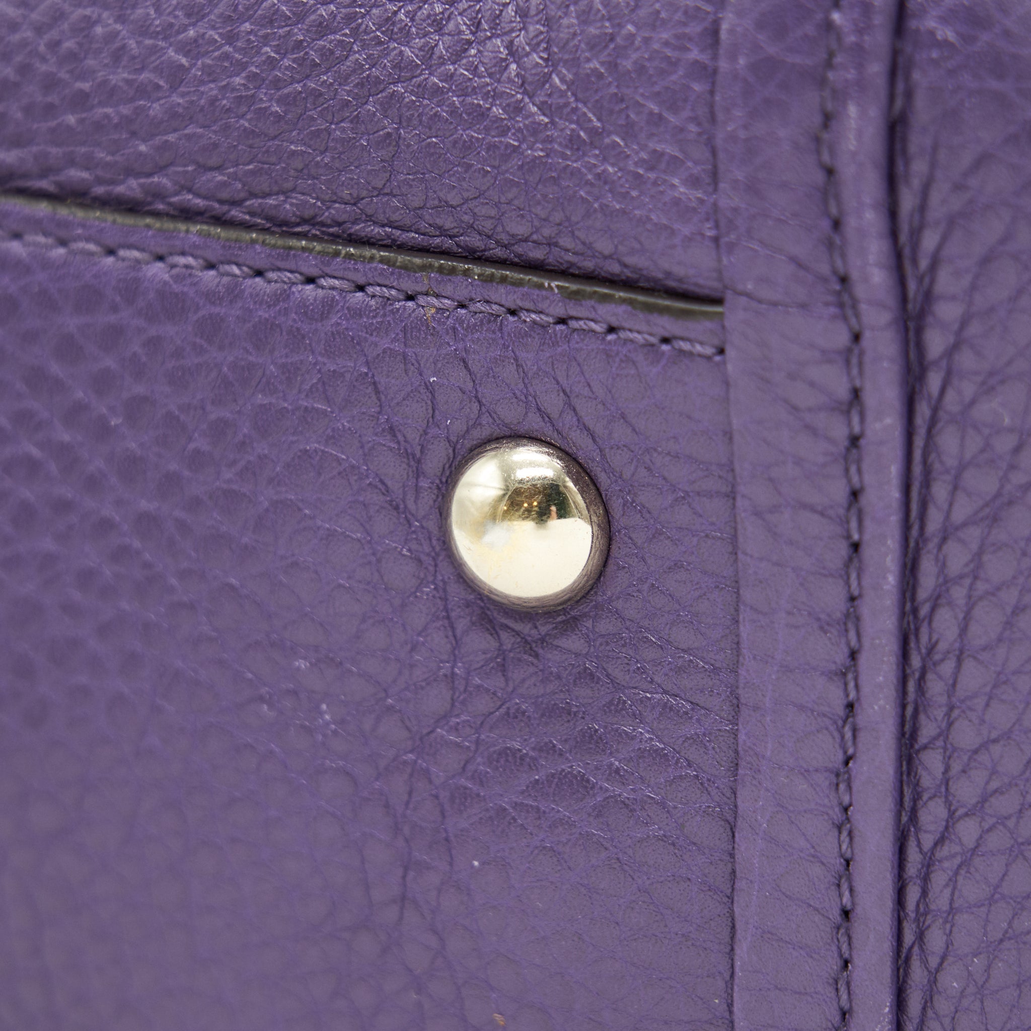GUCCI PURPLE SHOULDER TOTE BAG - Image 11