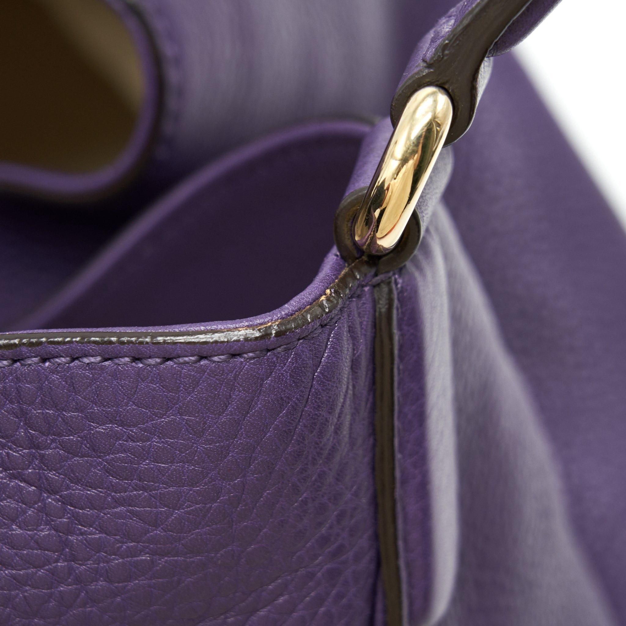 GUCCI PURPLE SHOULDER TOTE BAG - Image 15