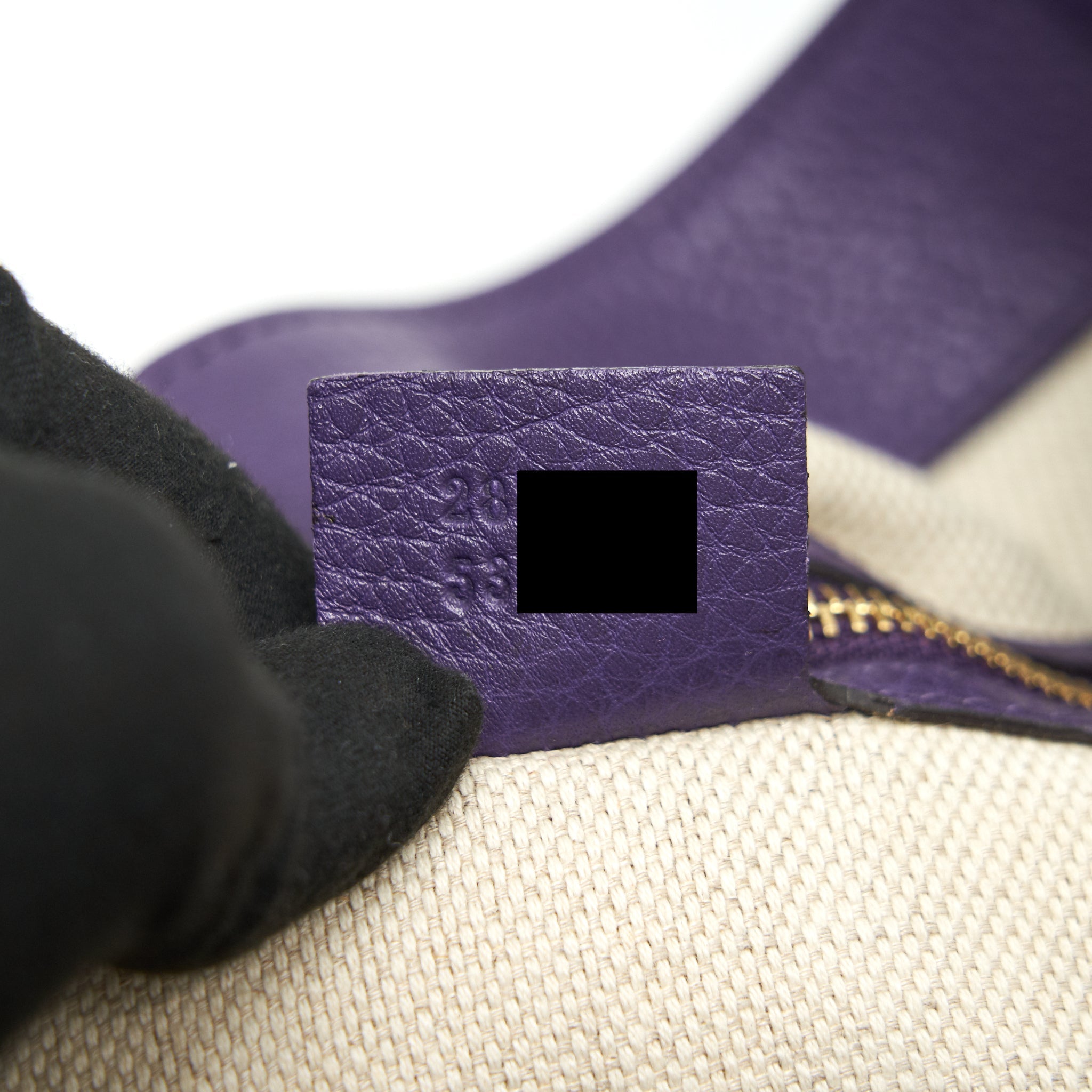 GUCCI PURPLE SHOULDER TOTE BAG - Image 17