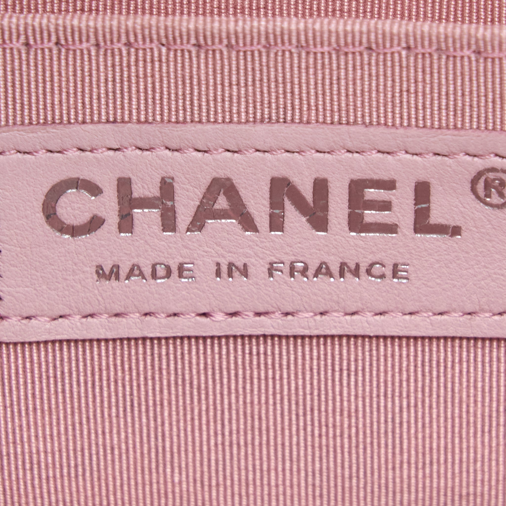 CHANEL SEASONAL MINI RECTANGULAR FLAP BAG TWEED PINK/MULTICOLOUR SHW - Image 11