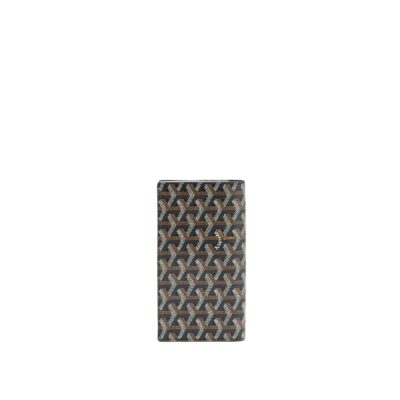 Alternative view of GOYARD RICHELIEU WALLET GOYARDINE IN BLACK CANVAS