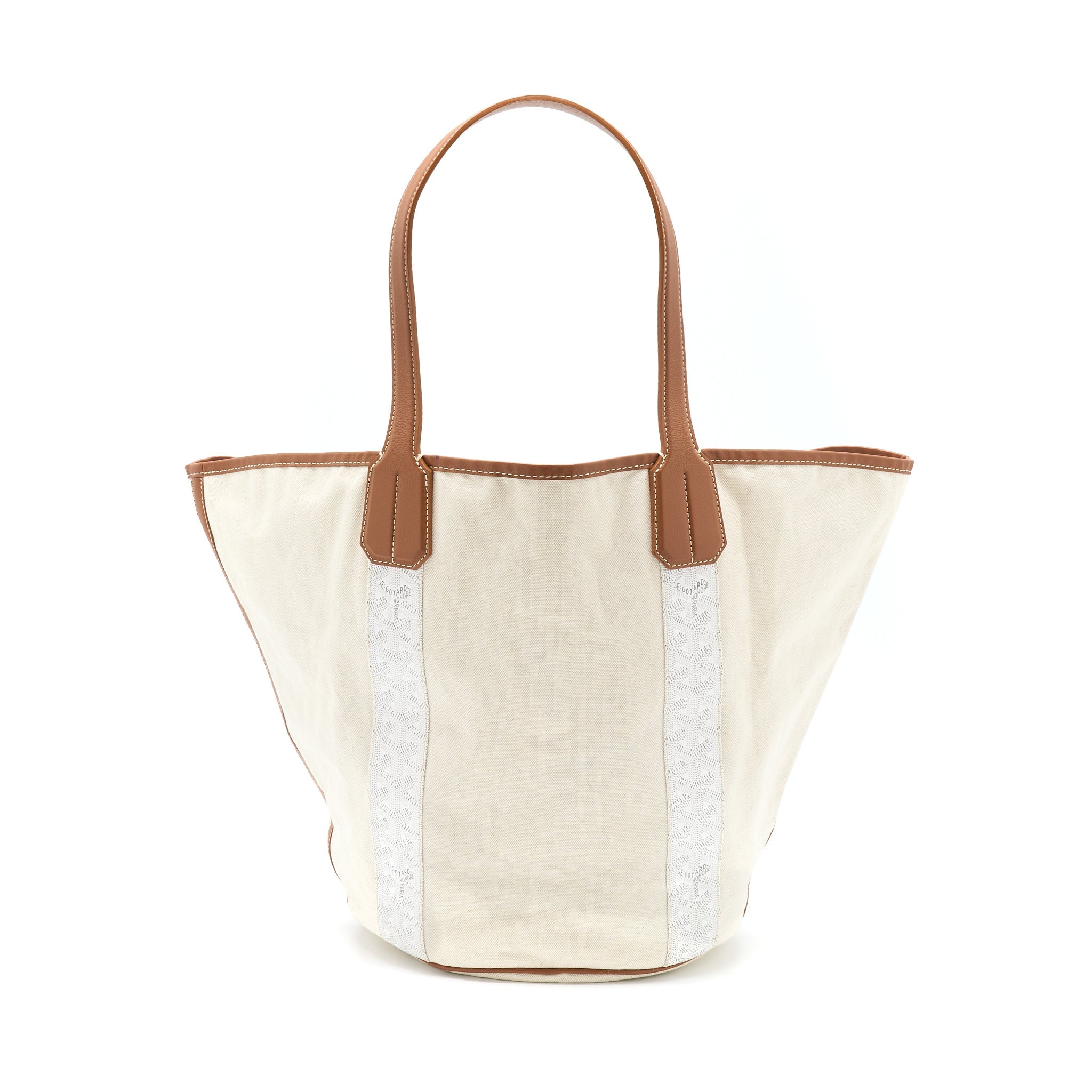 GOYARD BELHARRA BIARRITZ CANVAS REVERSIBLE TOTE - Image 3