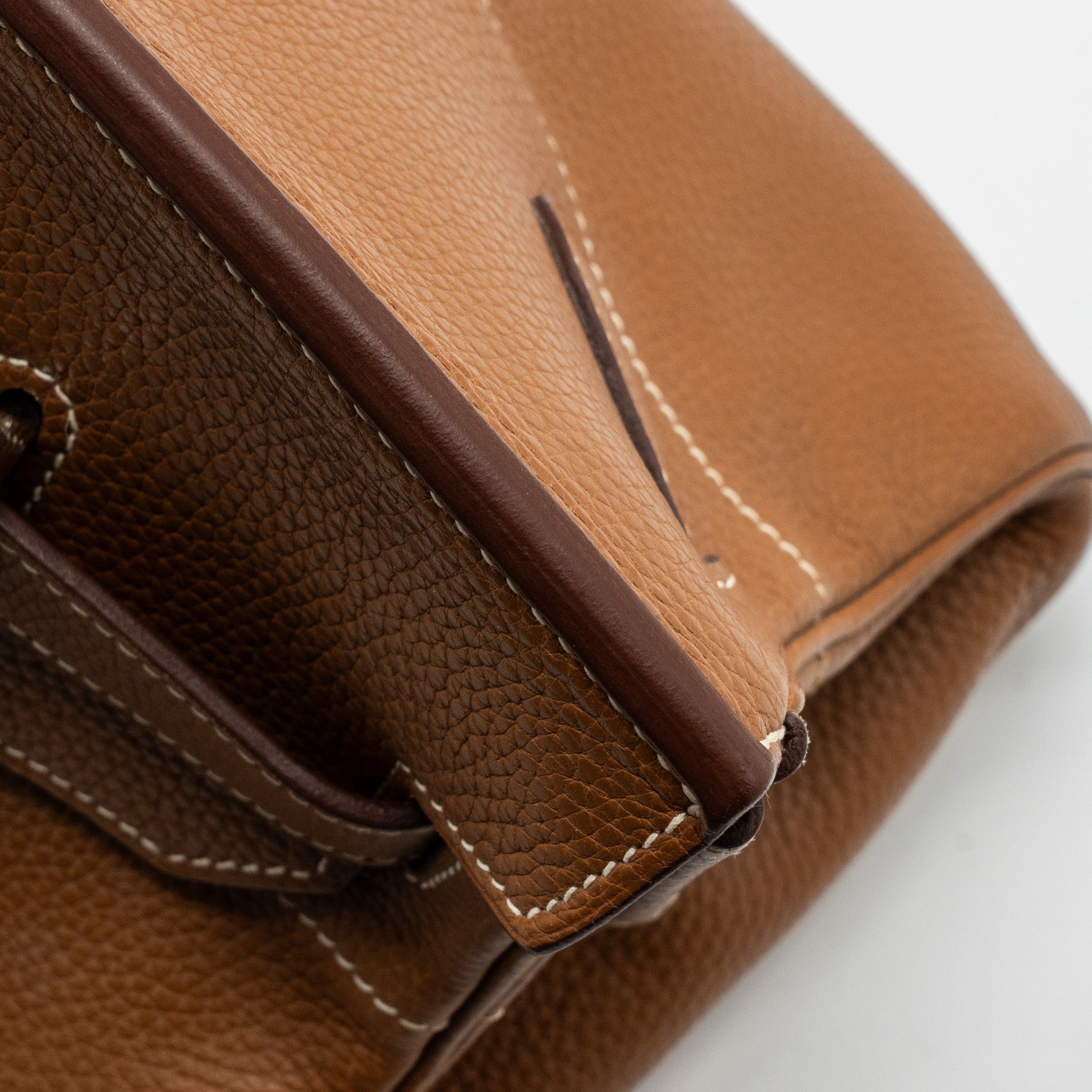 HERMES SHOULDER BIRKIN CLEMENCE GOLD SHW - Image 10