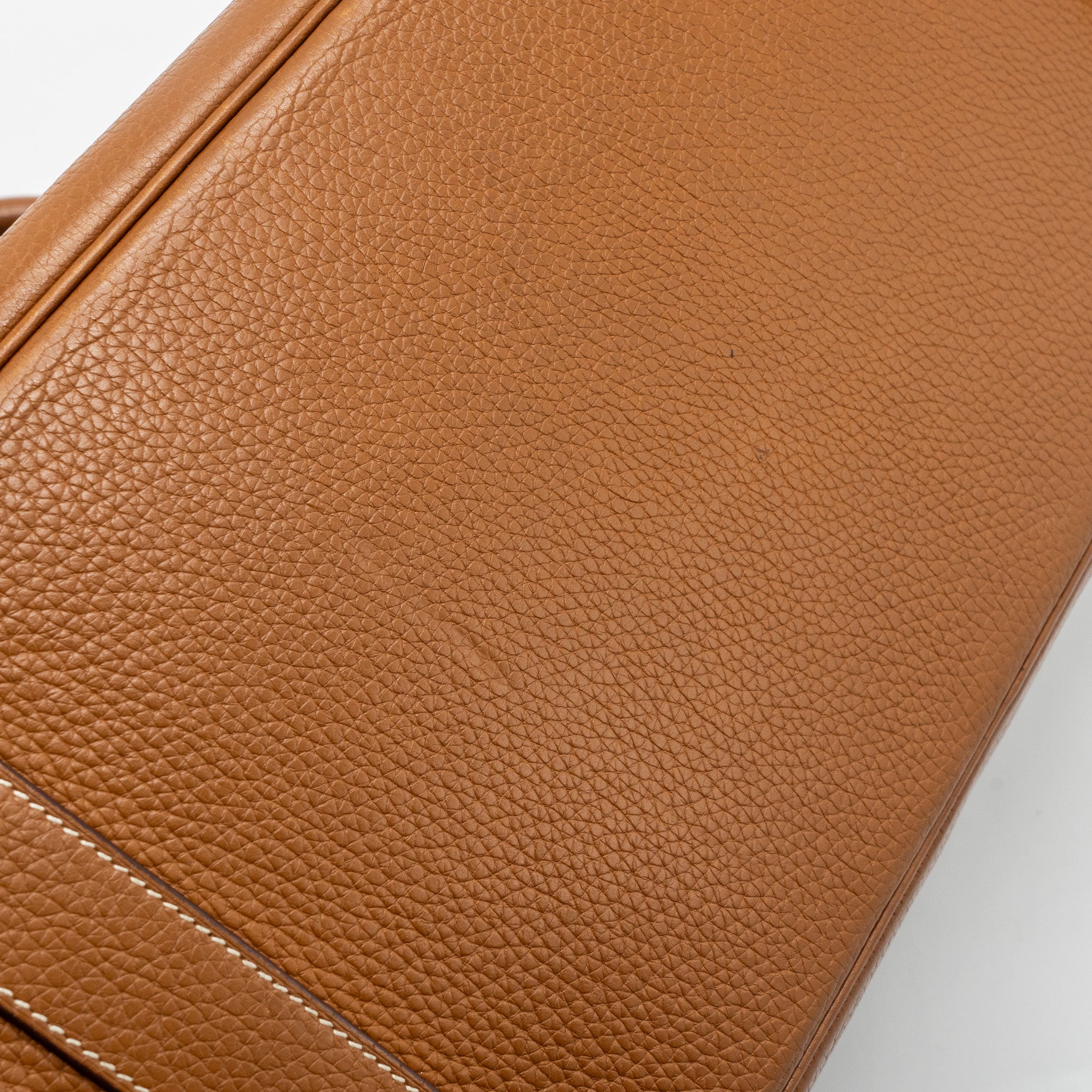 HERMES SHOULDER BIRKIN CLEMENCE GOLD SHW - Image 12