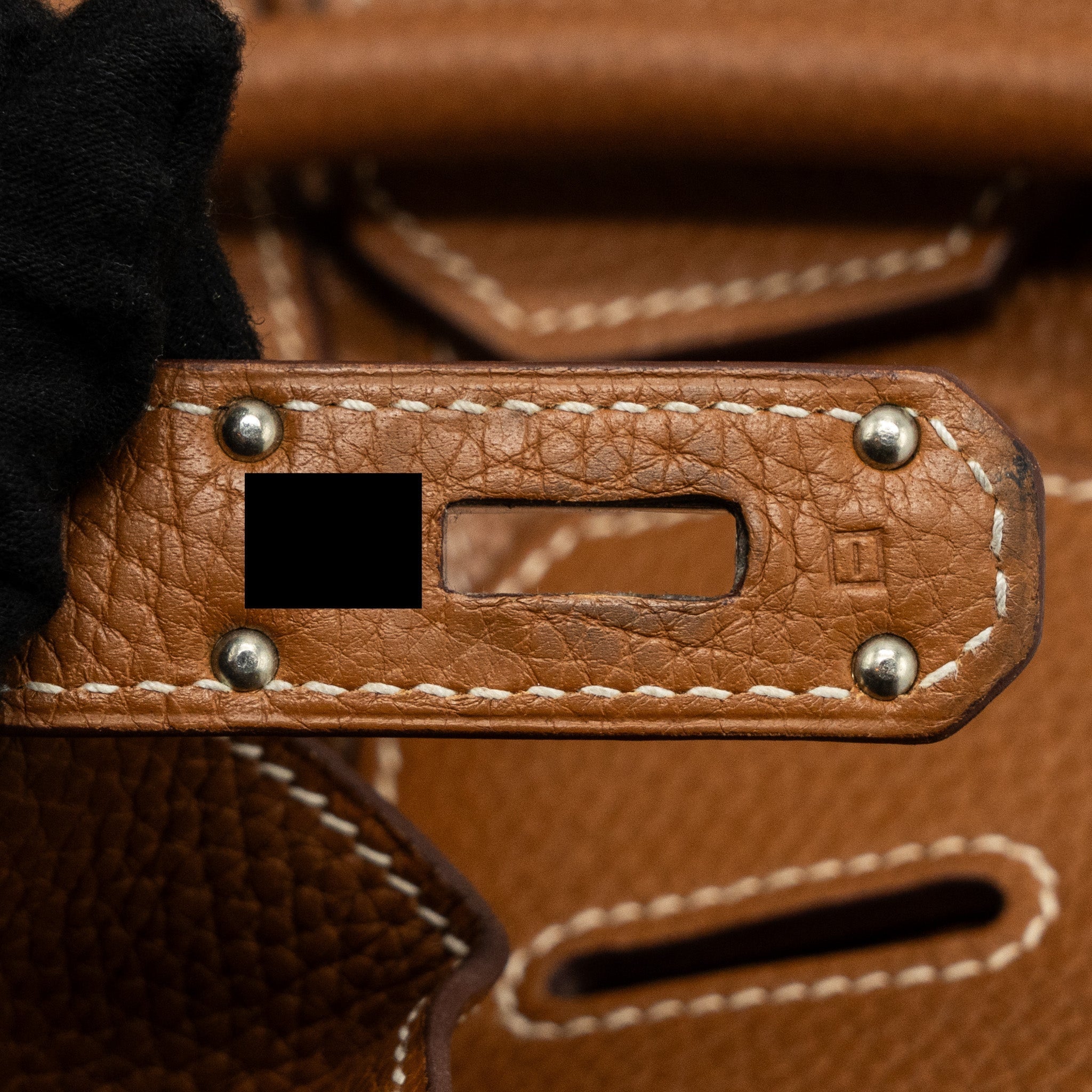 HERMES SHOULDER BIRKIN CLEMENCE GOLD SHW - Image 21