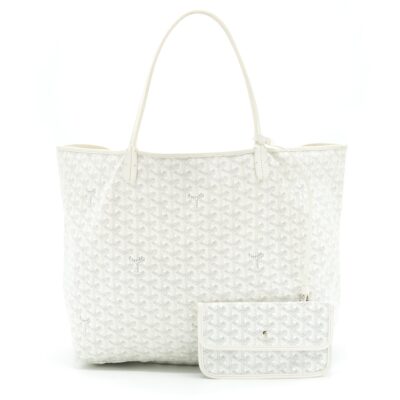 GOYARD SAINT LOUIS TOTE GM WHITE