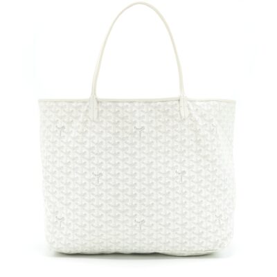 Alternative view of GOYARD SAINT LOUIS TOTE GM WHITE