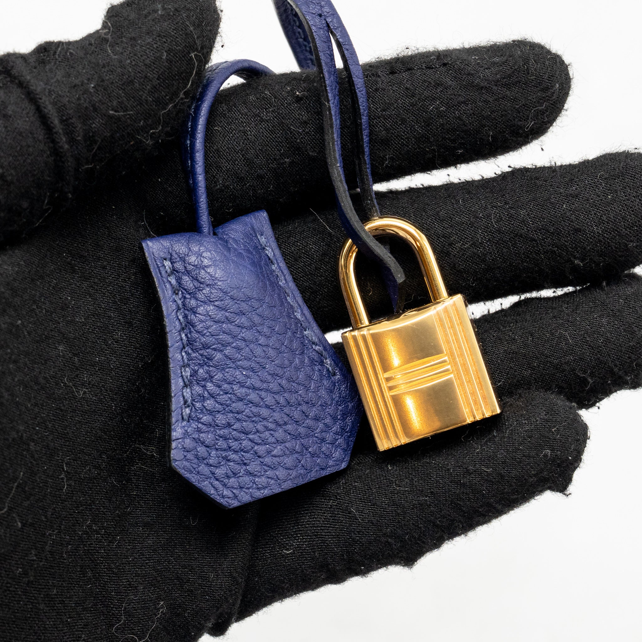 HERMES BIRKIN 35 TOGO BLUE GHW - Image 18