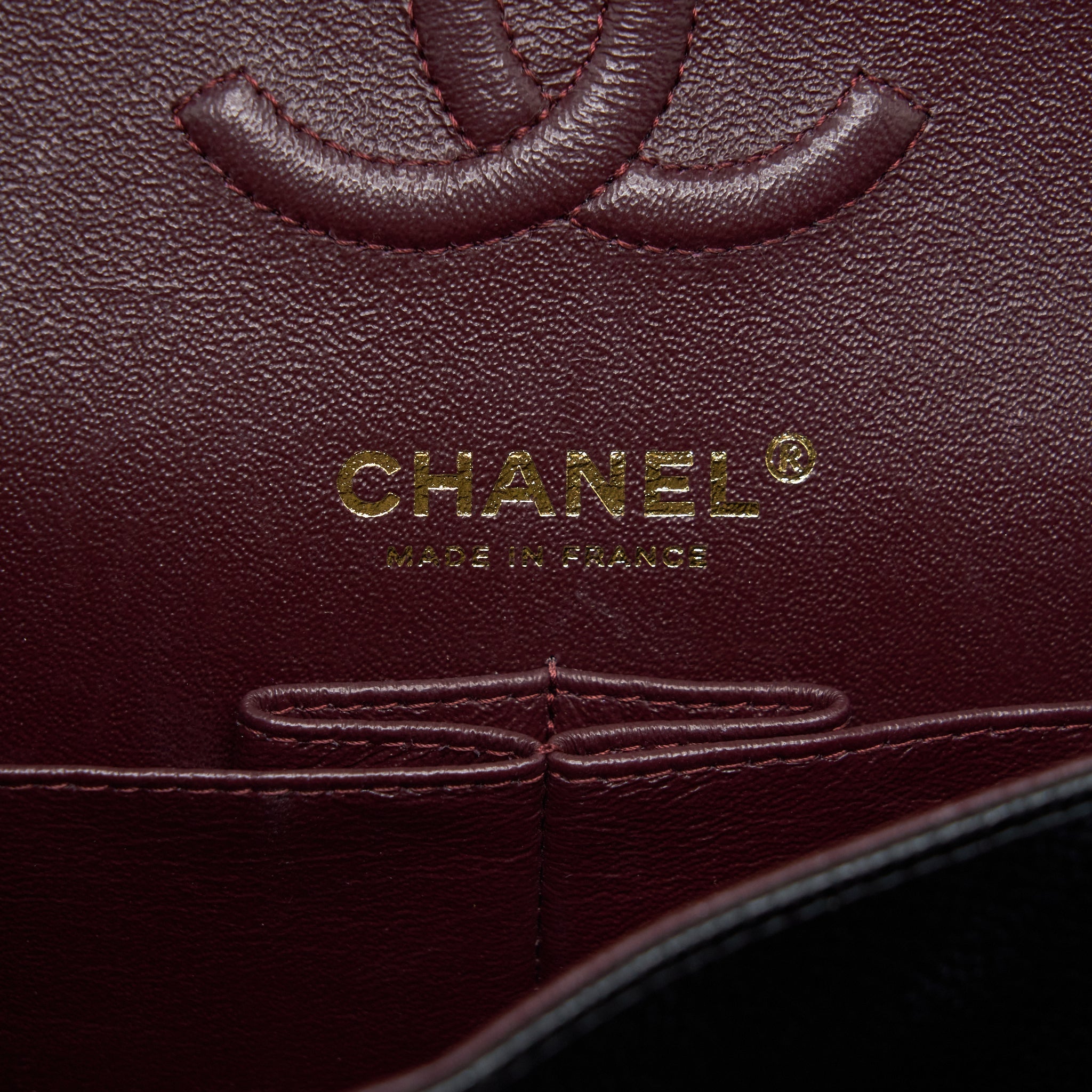 CHANEL SMALL CLASSIC DOUBLE FLAP CAVIAR BLACK GHW - Image 12