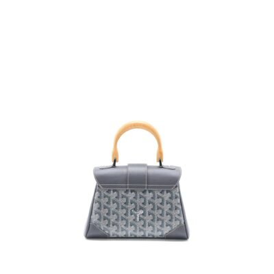 Alternative view of GOYARD MINI SAIGON GOYARDINE CANVAS GREY SHW