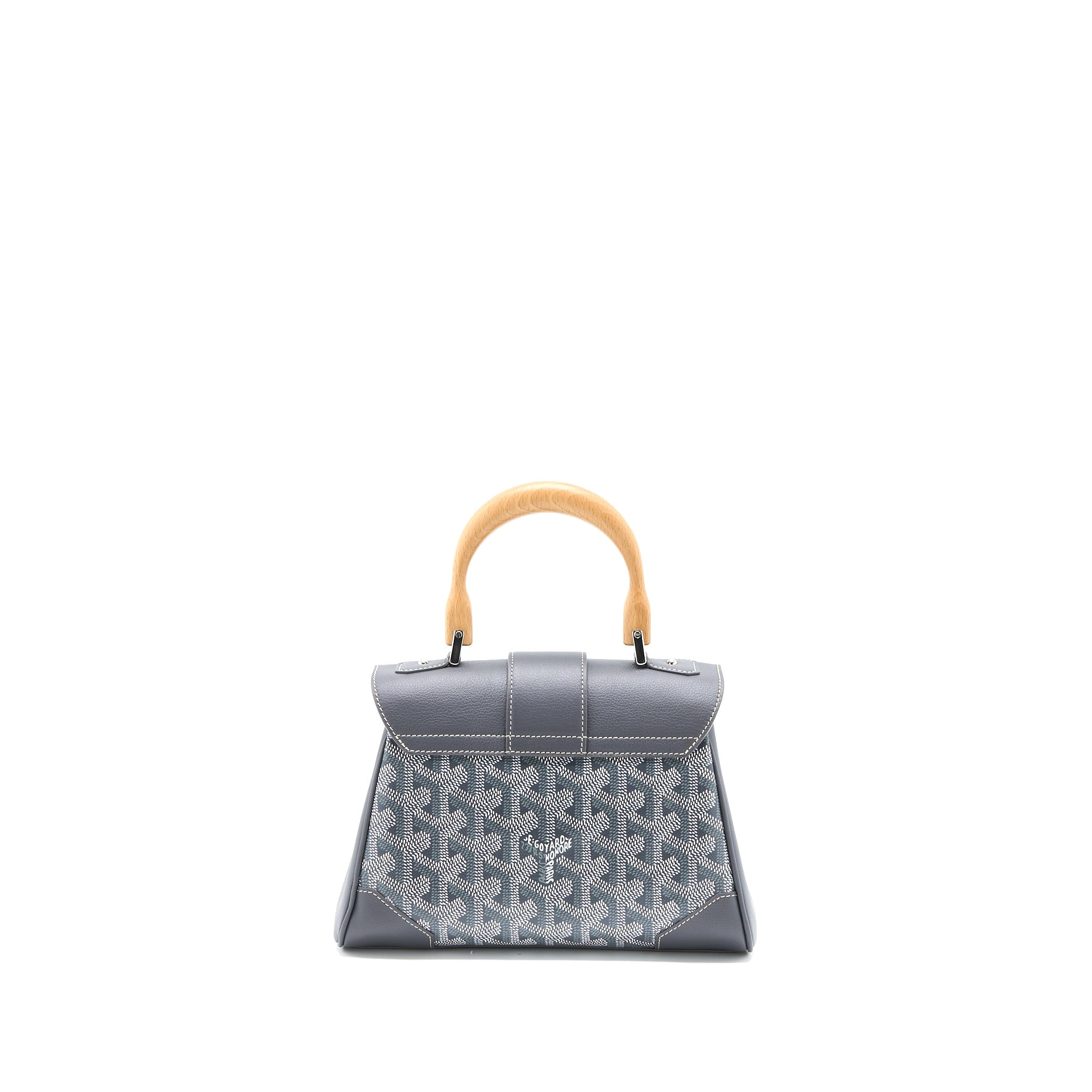 GOYARD MINI SAIGON GOYARDINE CANVAS GREY SHW - Image 2