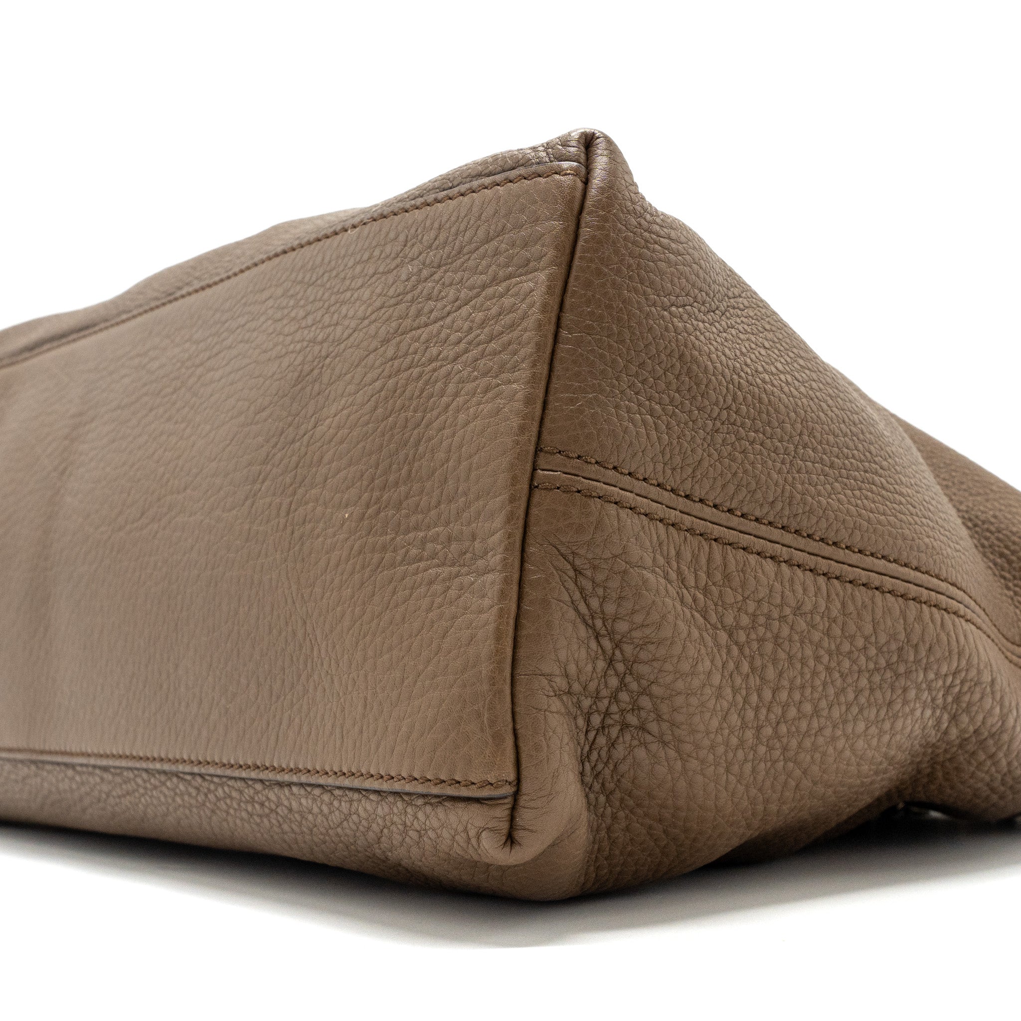 GUCCI DISCO TOTE BAG CALFSKIN BROWN LGHW - Image 7