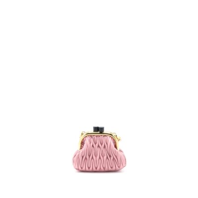 Alternative view of MIU MIU MIU BELLE MINI BAG NAPPA PINK GHW