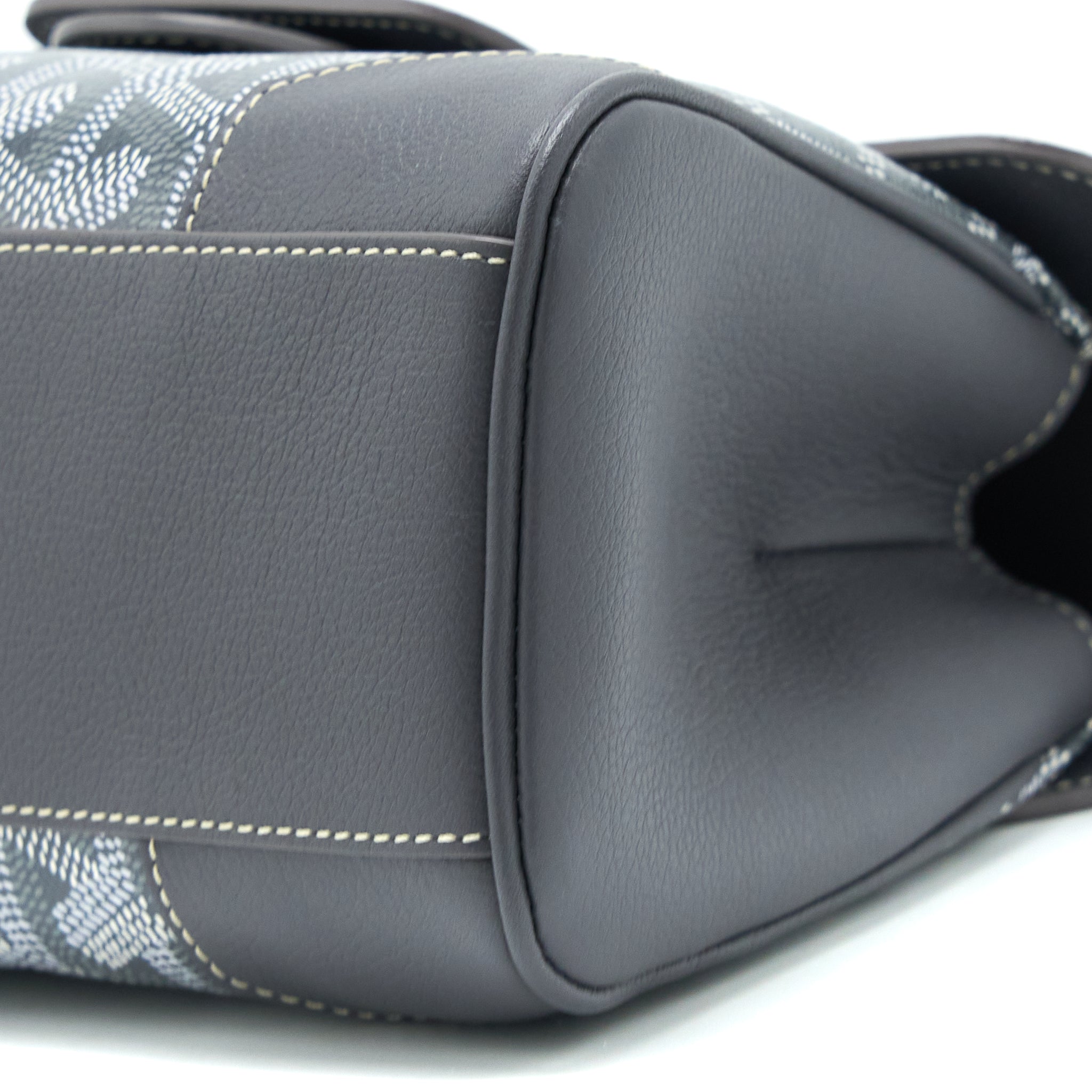GOYARD MINI SAIGON GOYARDINE CANVAS GREY SHW - Image 8