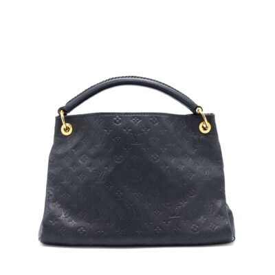 LOUIS VUITTON ARTSY MM EMPREINTE BLACK GHW
