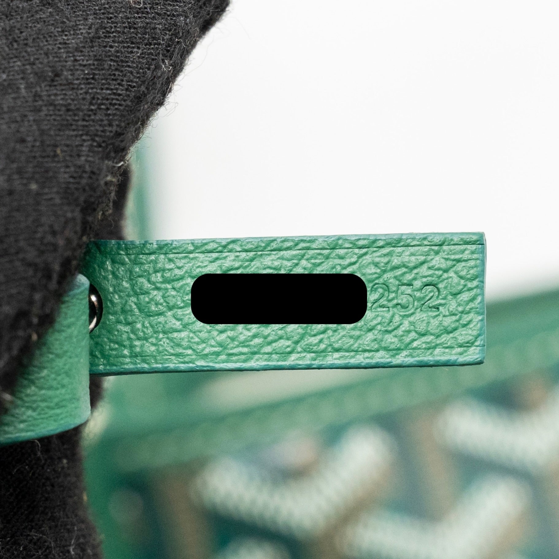 GOYARD SAINT LOUIS PM TOTE GOYARDINE CANVAS GREEN SHW - Image 15