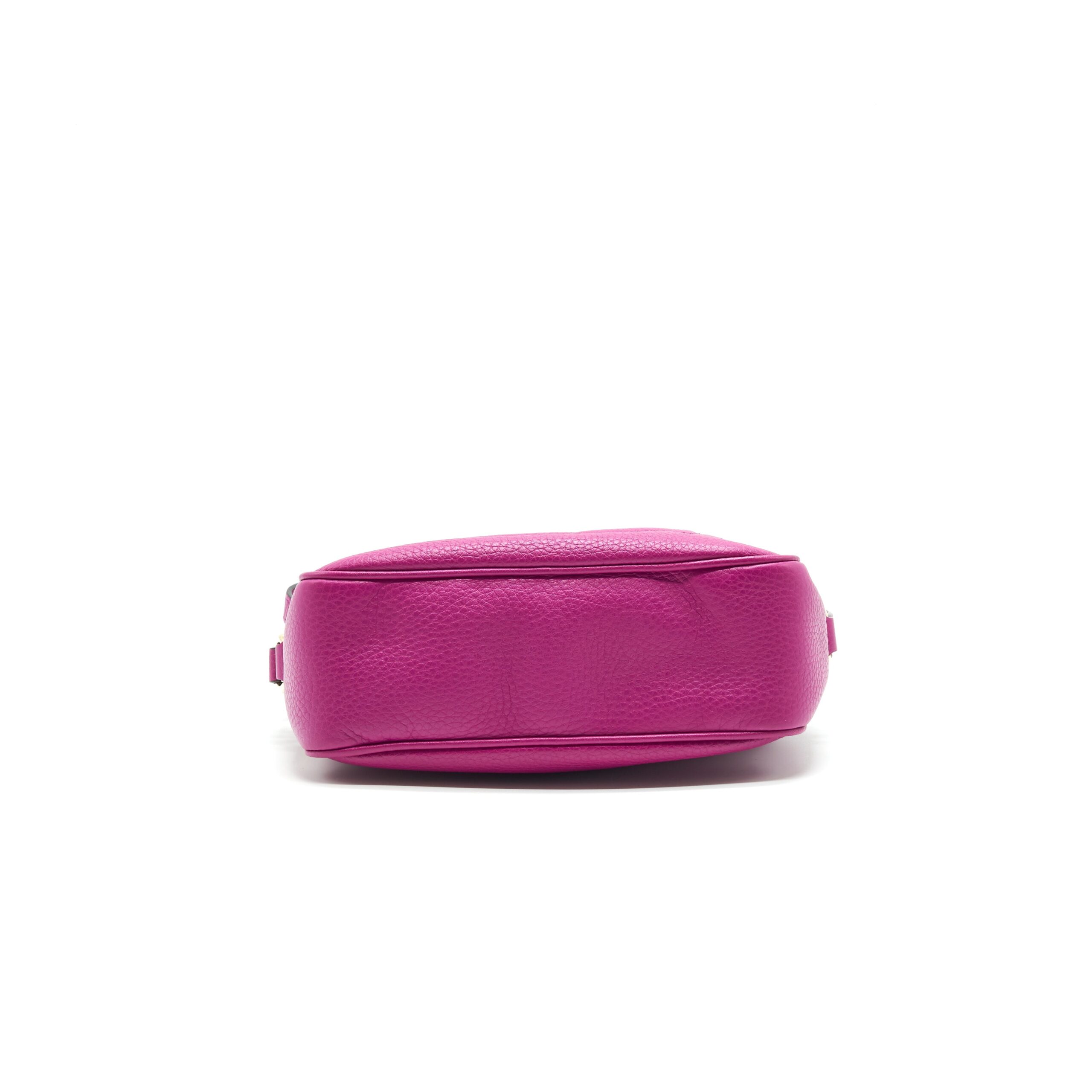 GUCCI SOHO SMALL LEATHER DISCO BAG HOT PINK - Image 5