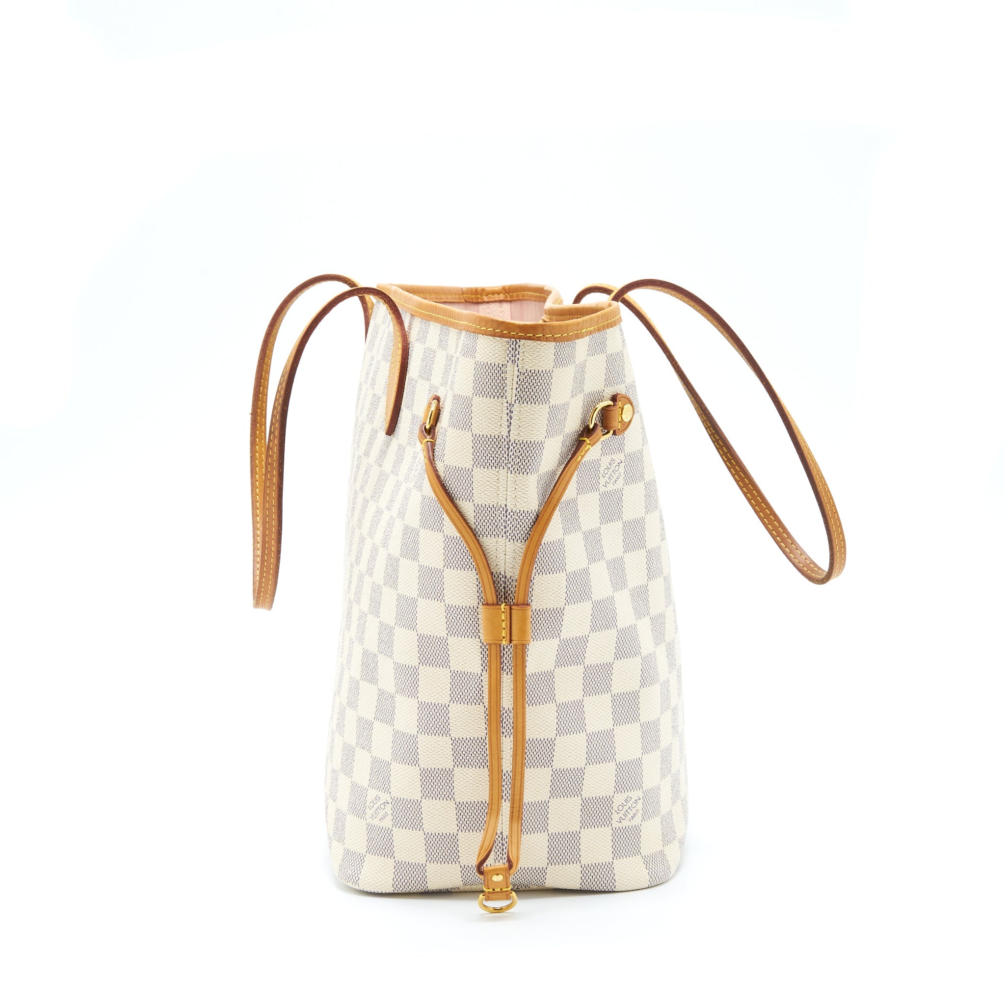 LOUIS VUITTON NEVERFULL MM DAMIER AZUR GHW - Image 4