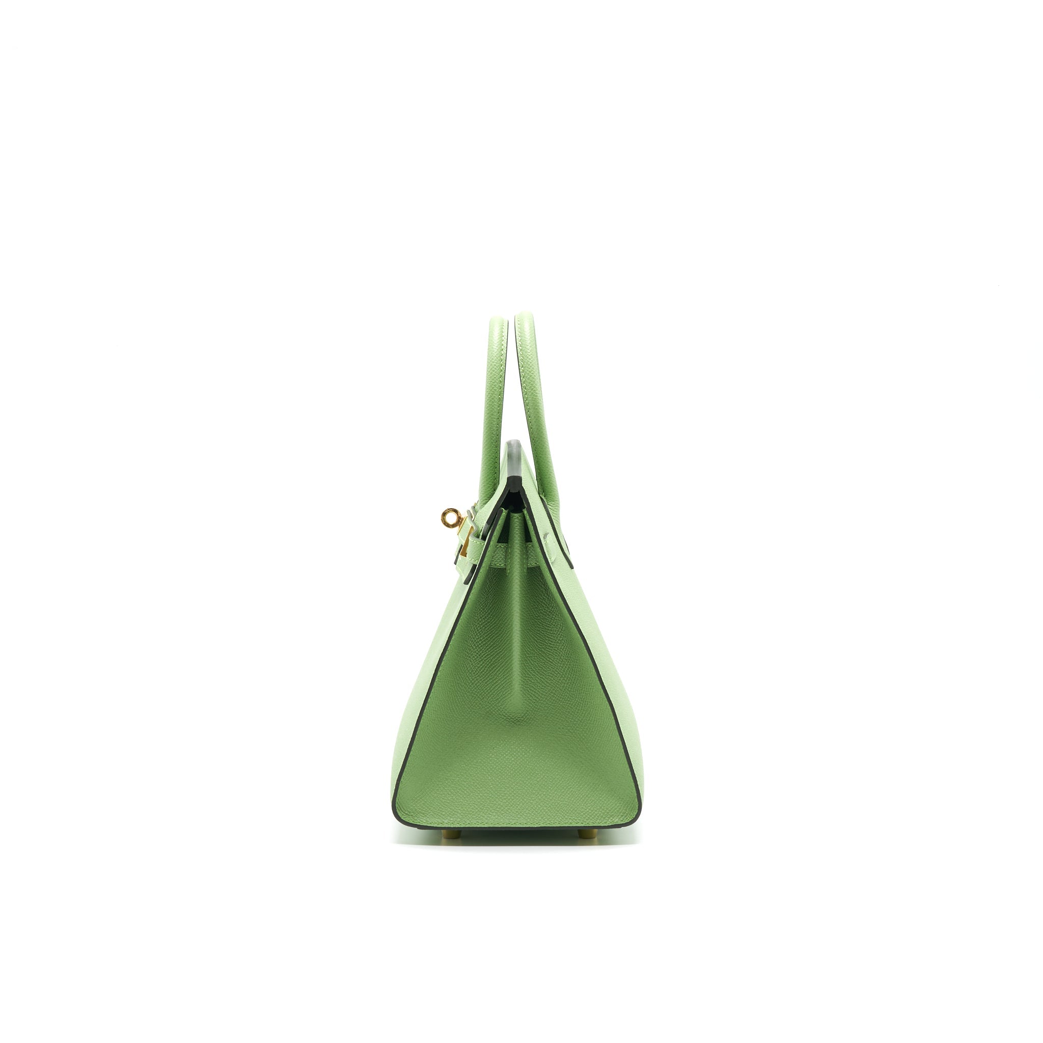 HERMES BIRKIN 25 SELLIER VERT CRIQUET GHW - Image 4