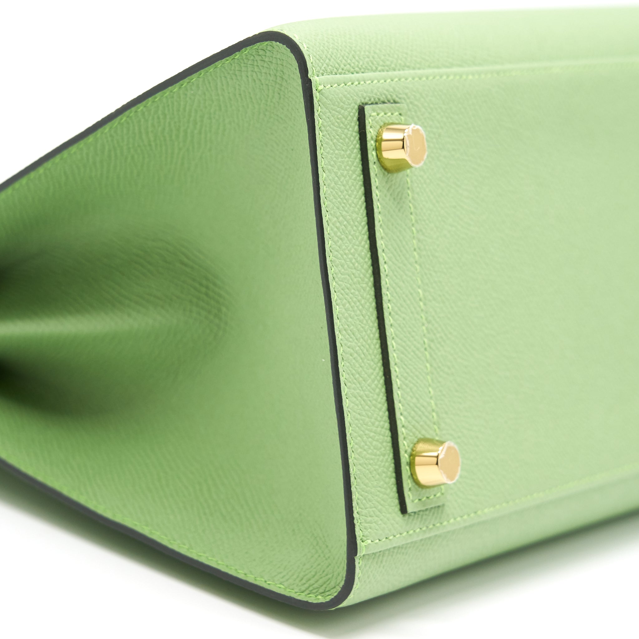 HERMES BIRKIN 25 SELLIER VERT CRIQUET GHW - Image 6