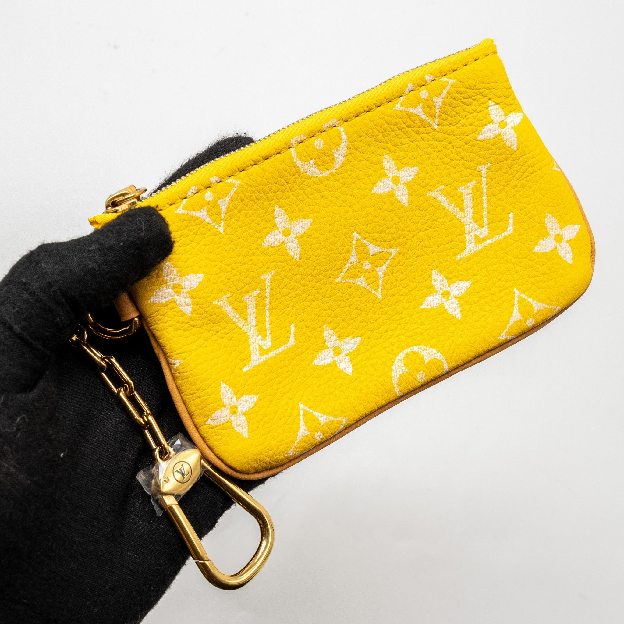 LOUIS VUITTON SPEEDY P9 BANDOULIÈRE 25 MONOGRAM SOFT CALFSKIN JAUNE MAT GHW - Image 17