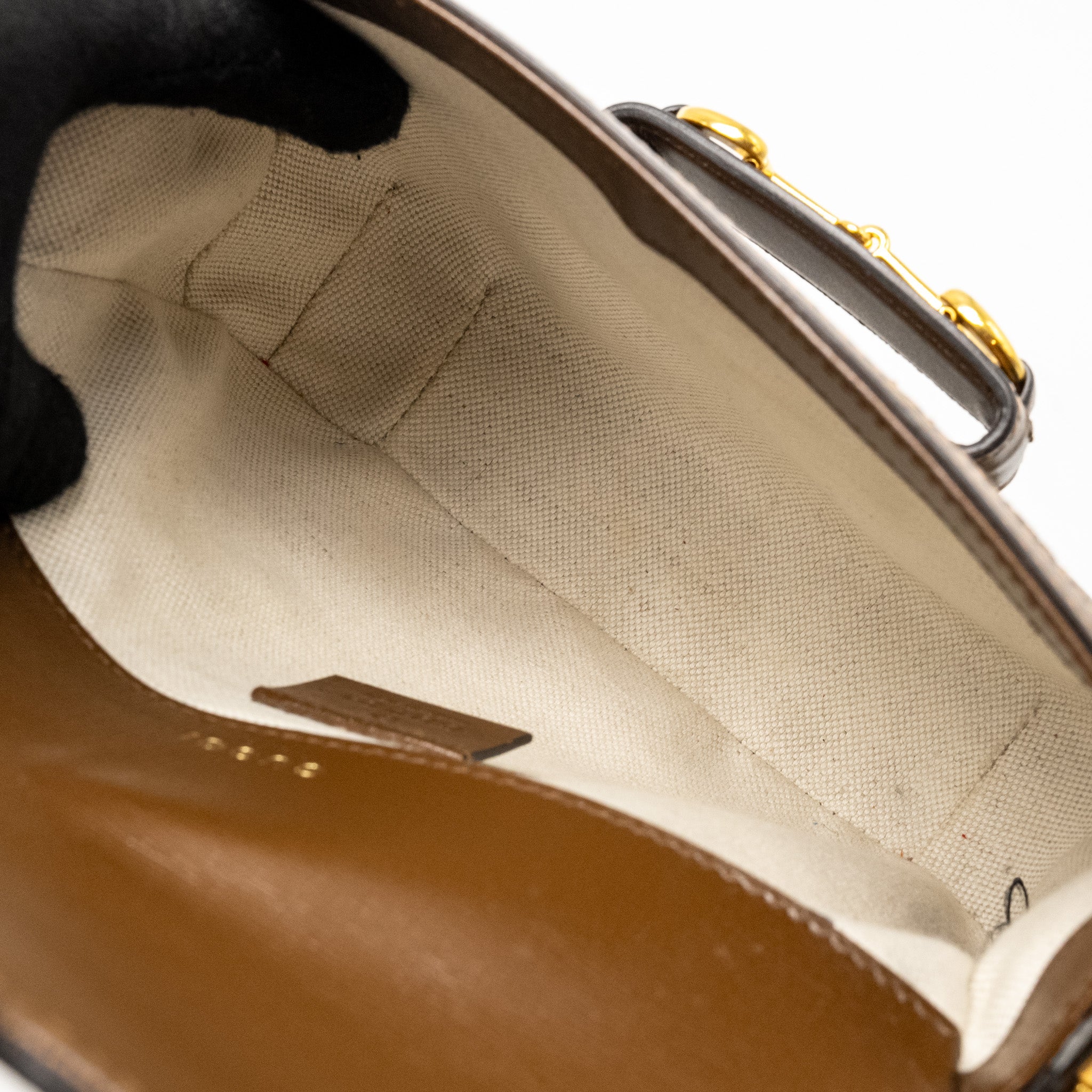 GUCCI HORSEBIT 1955 MINI BAG GG SUPREME CANVAS GHW - Image 15