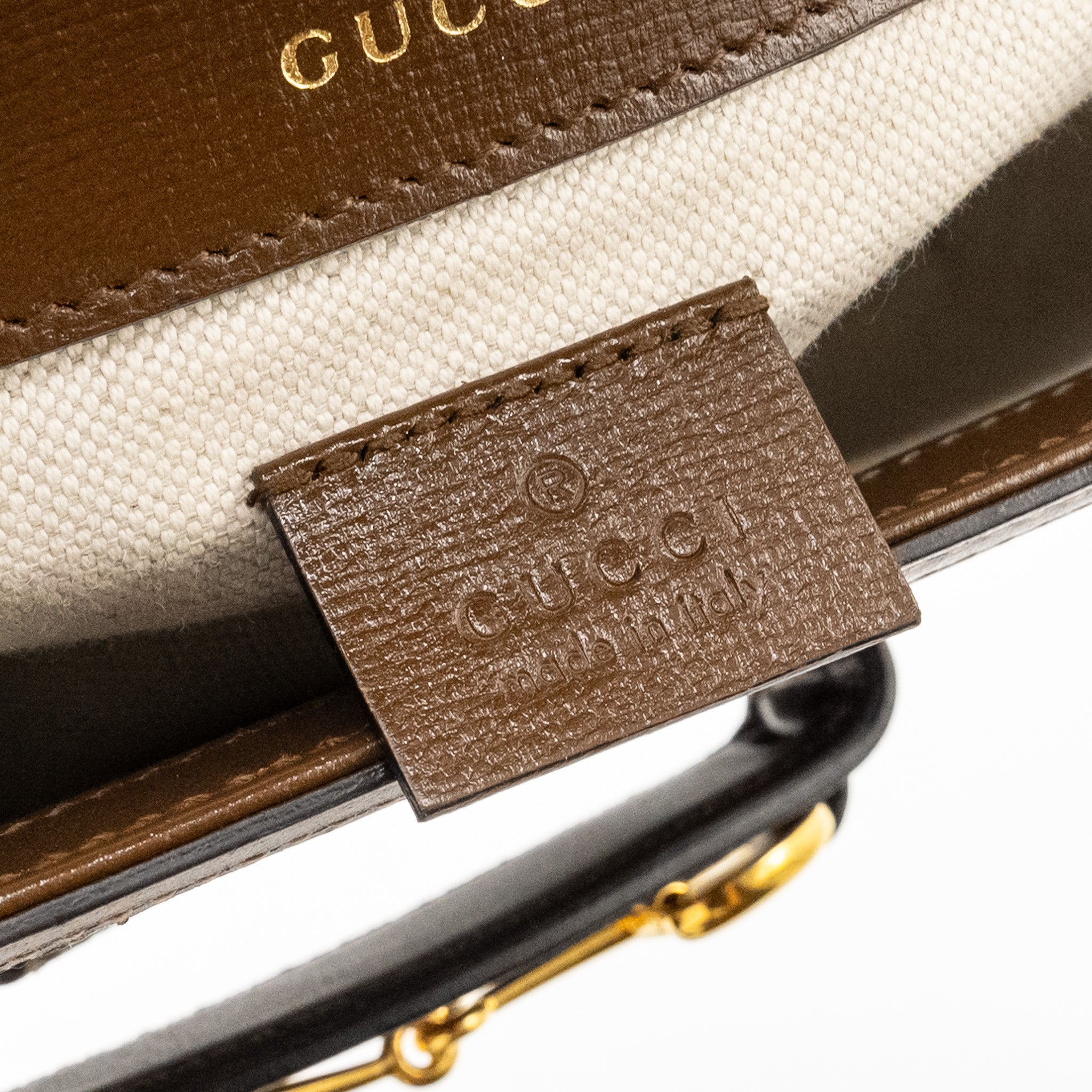 GUCCI HORSEBIT 1955 MINI BAG GG SUPREME CANVAS GHW - Image 16
