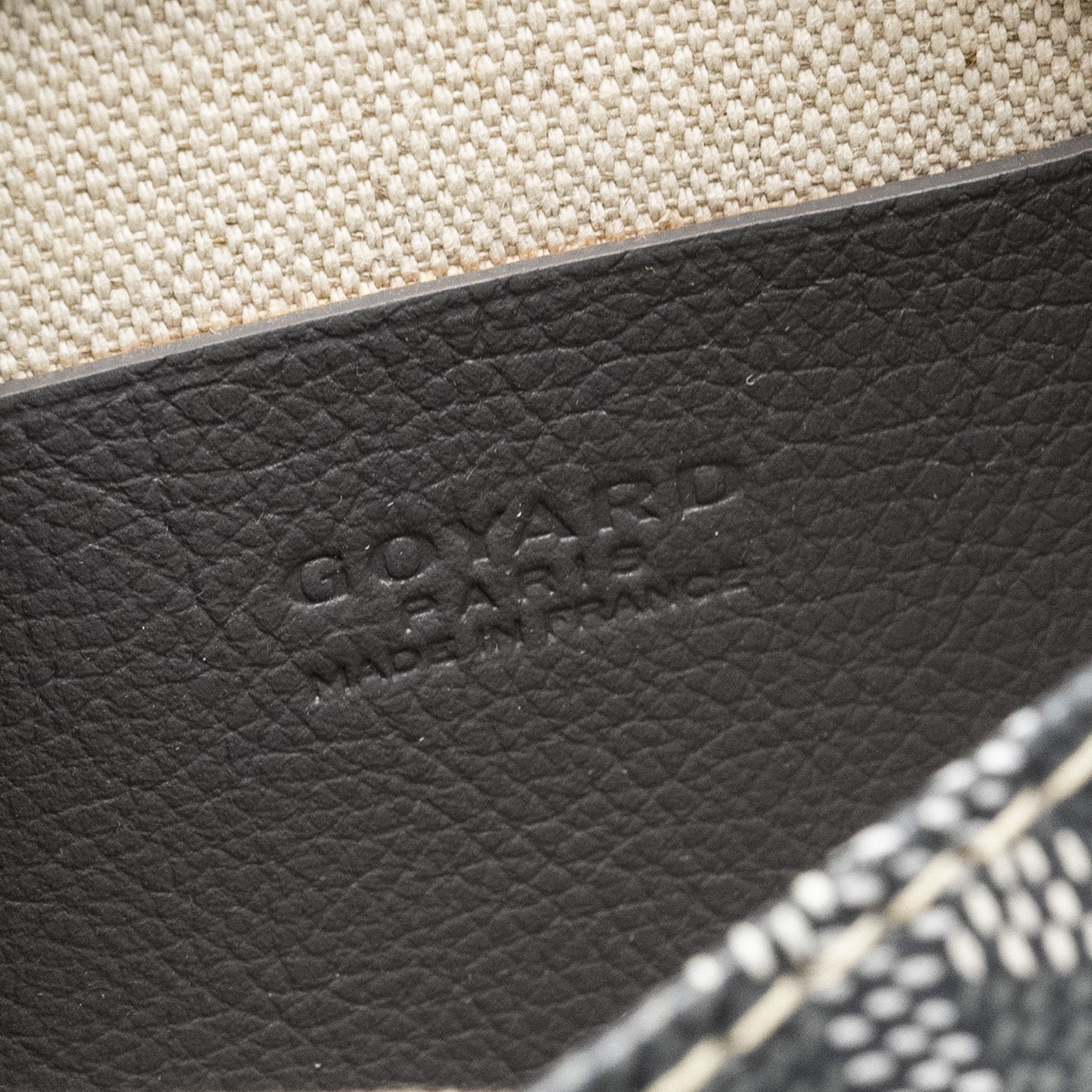 GOYARD PLUMET POCHETTE POCKET WALLET GOYARDLINE CANVAS GREY SHW - Image 16