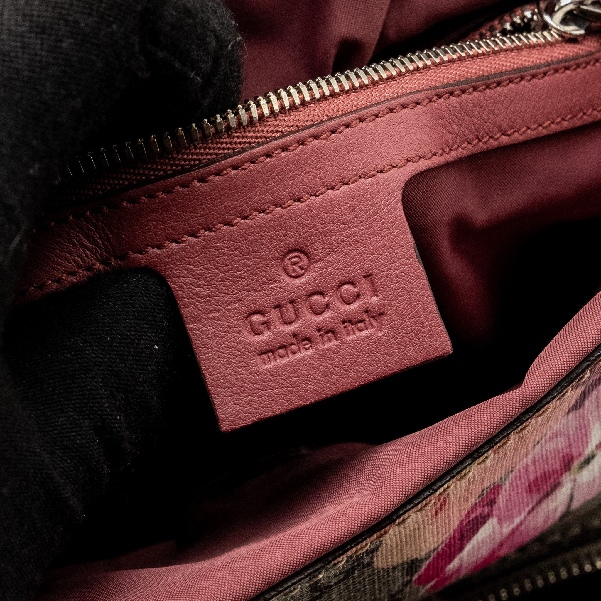 GUCCI BACKPACK FLOWER PRINTED GG SUPREME CANVAS MULTICOLOUR SHW - Image 12