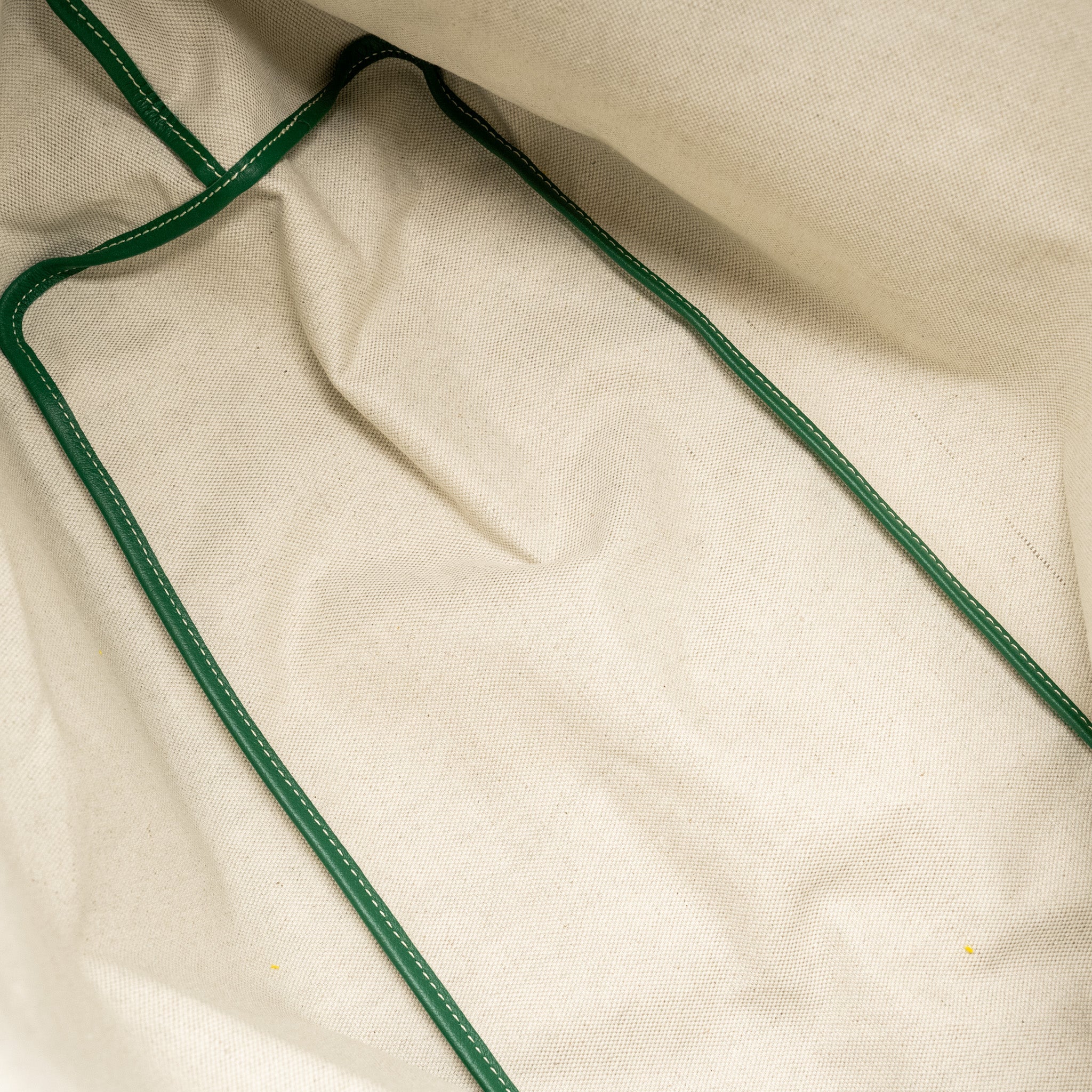 GOYARD SAINT LOUIS GM TOTE BAG CANVAS / CALFSKIN GREEN SHW - Image 13